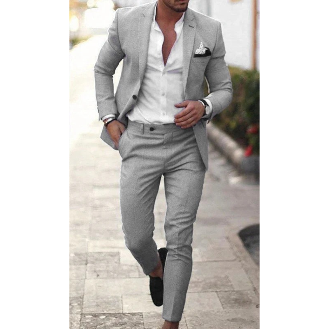 Eberhard | Herren Elegant Anzug Zweiteiler Hochzeit