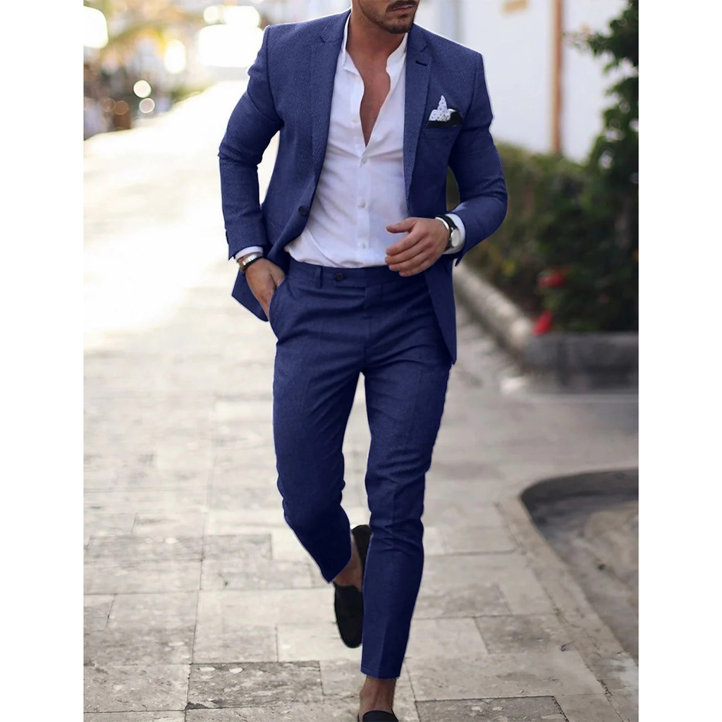 Eberhard | Herren Elegant Anzug Zweiteiler Hochzeit