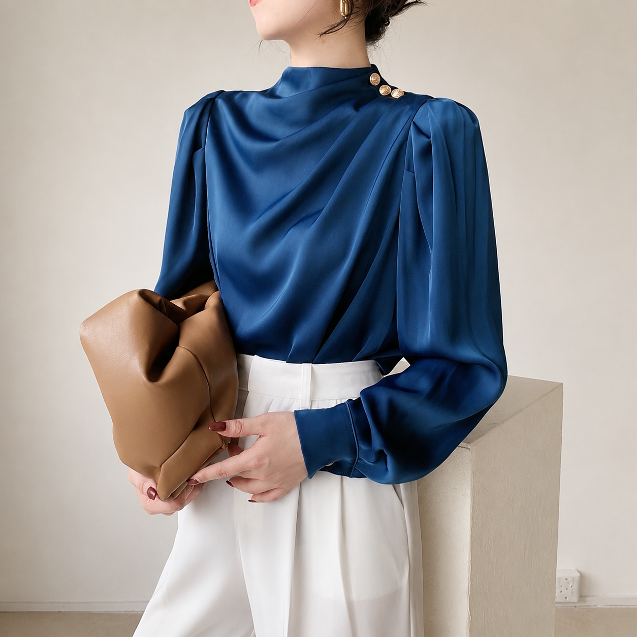 Edeltraud | Damen Lässige Bluse