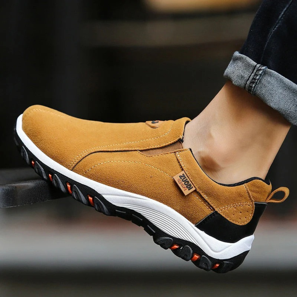 Ehren | Herren Orthopädische Robust Outdoor Wander schuhe