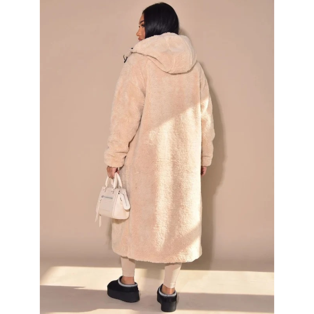 Eileen | Damen Puffer Winterjacke mit Wende Design und Wärme