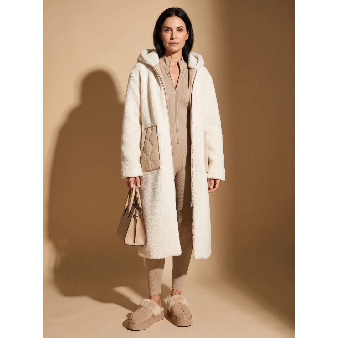 Eileen | Damen Puffer Winterjacke mit Wende Design und Wärme