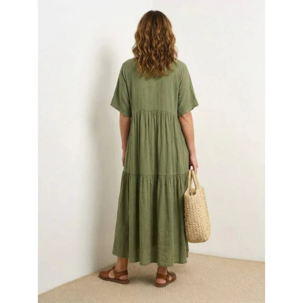 Ekaterina | Damen Sommerkleid Maxi Boho Modern