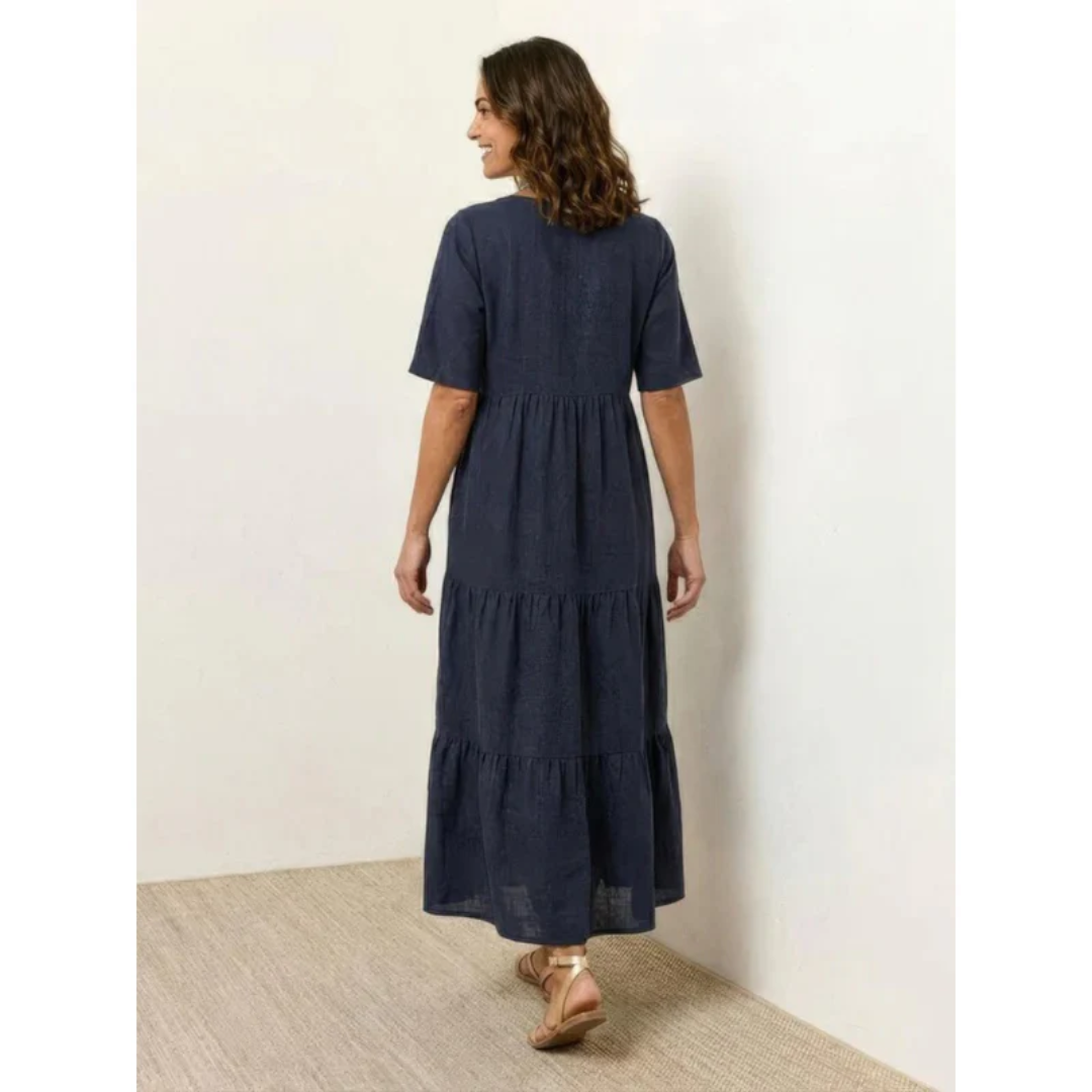 Ekaterina | Damen Sommerkleid Maxi Boho Modern