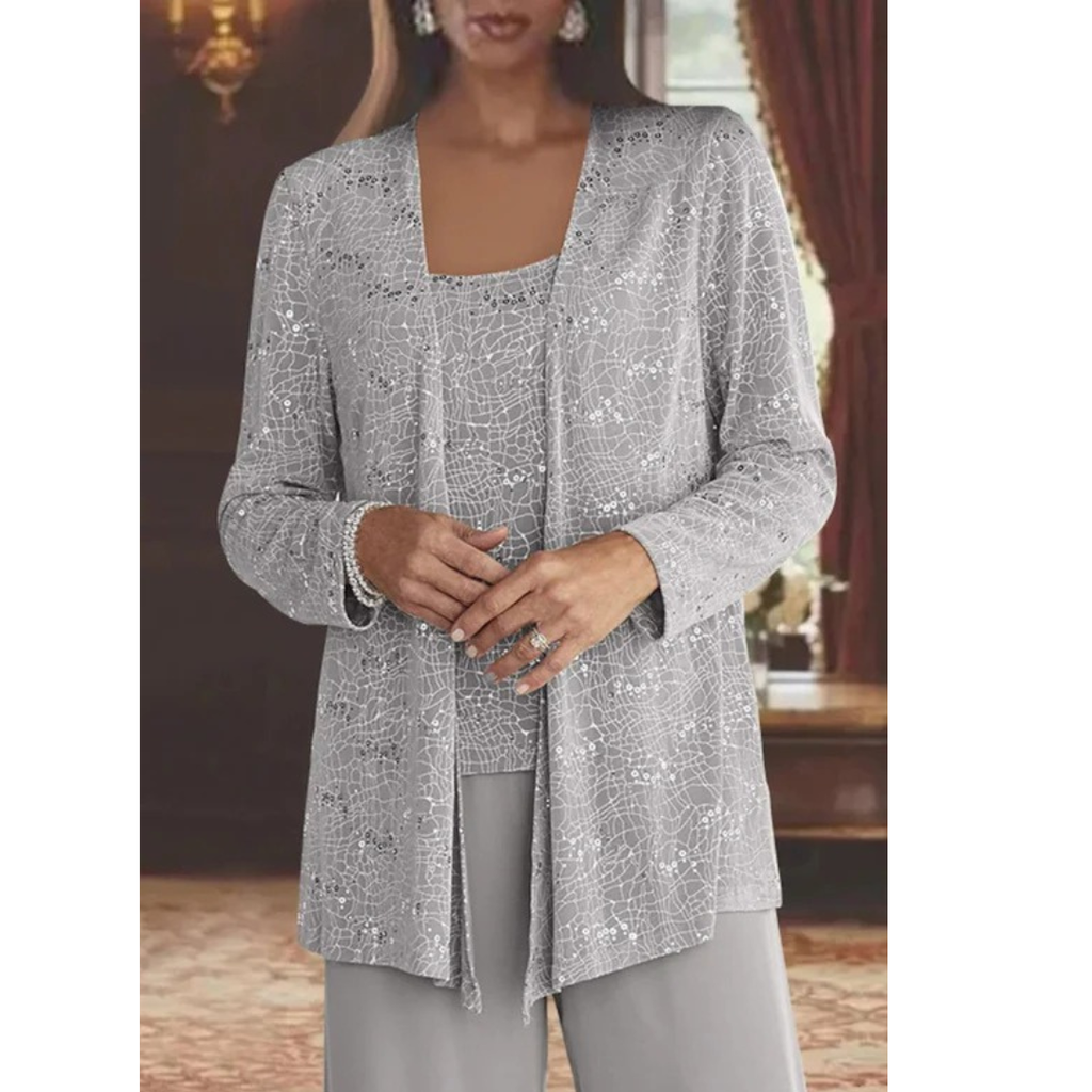 Eleni | Damen Stilvolles Hosenanzug Set