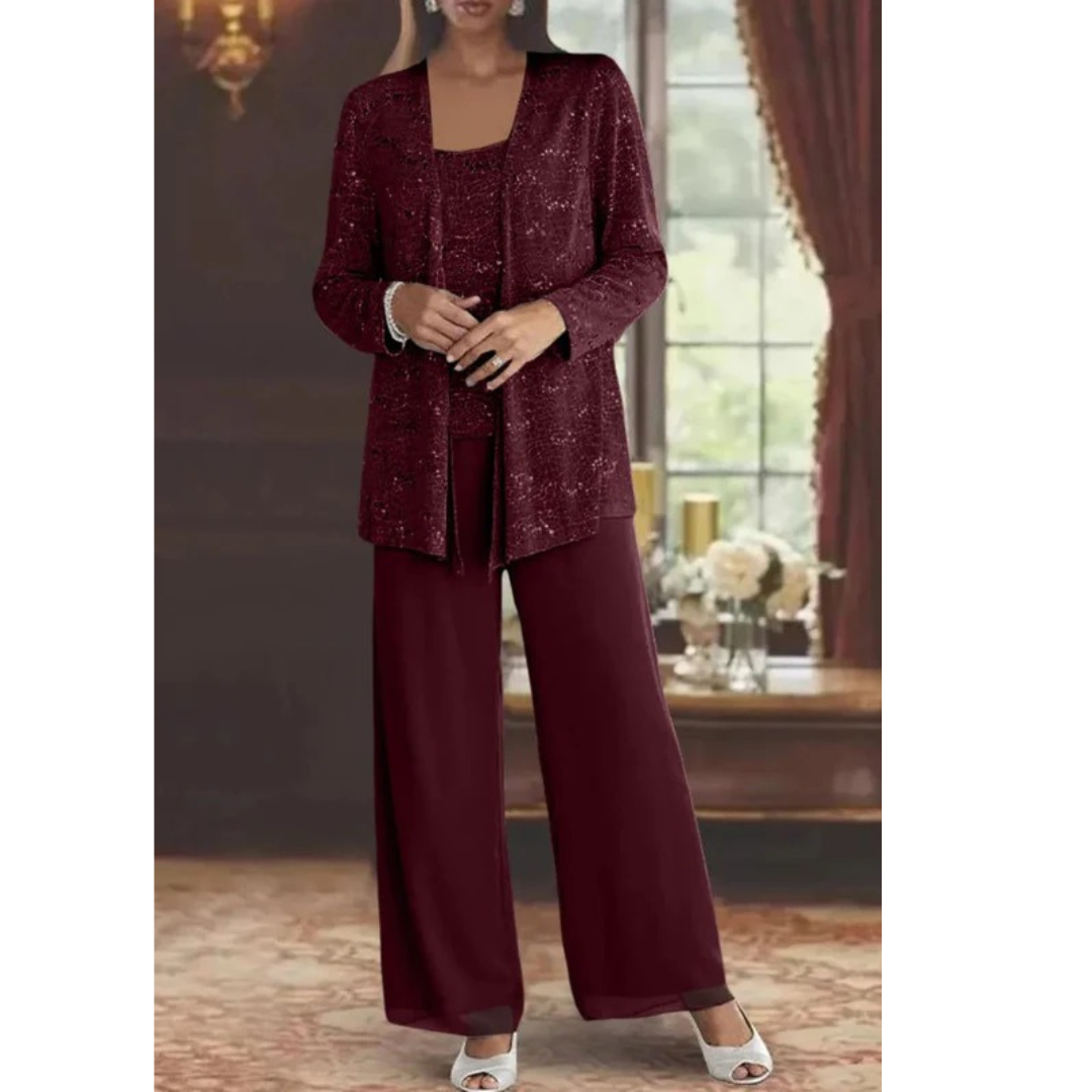Eleni | Damen Stilvolles Hosenanzug Set