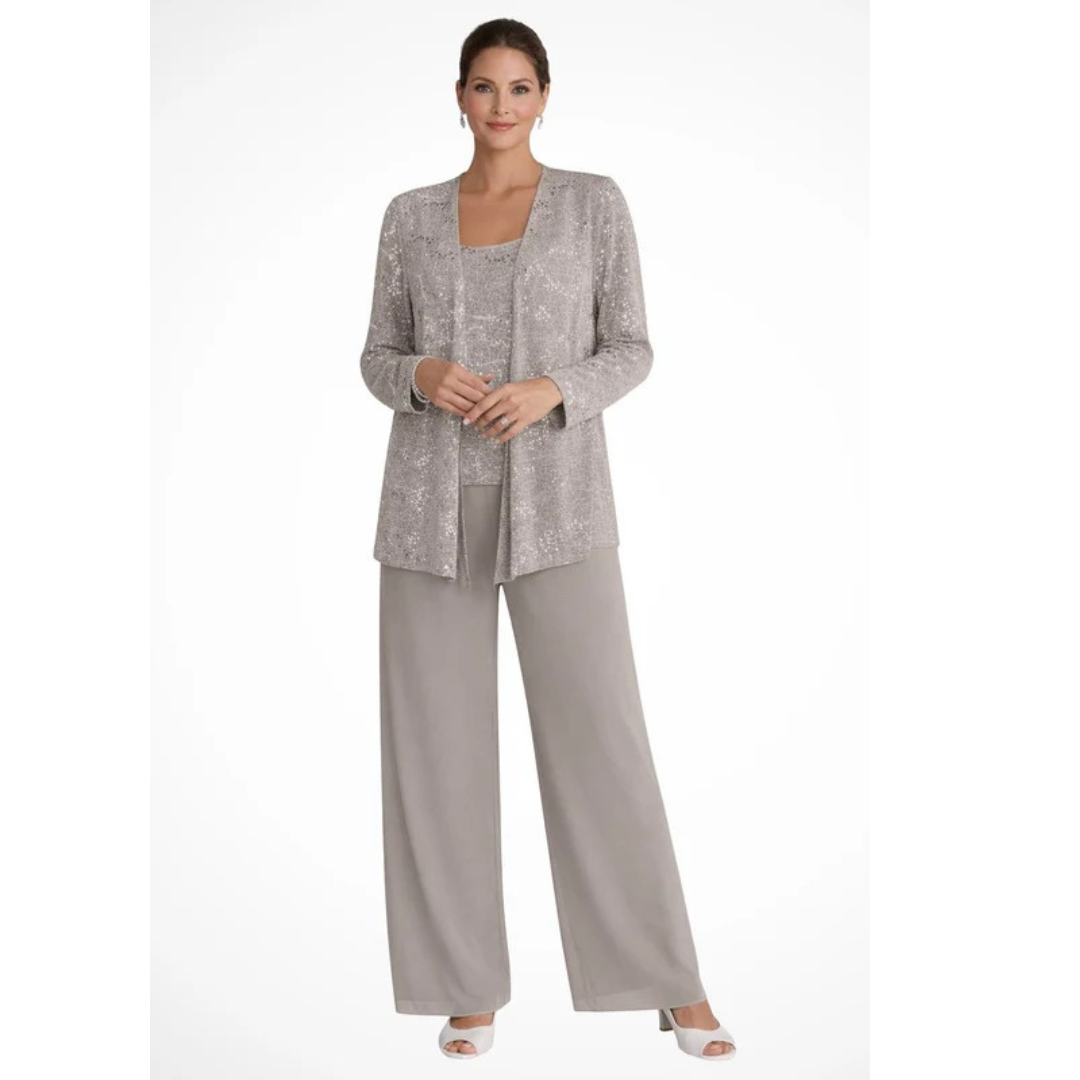 Eleni | Damen Stilvolles Hosenanzug Set