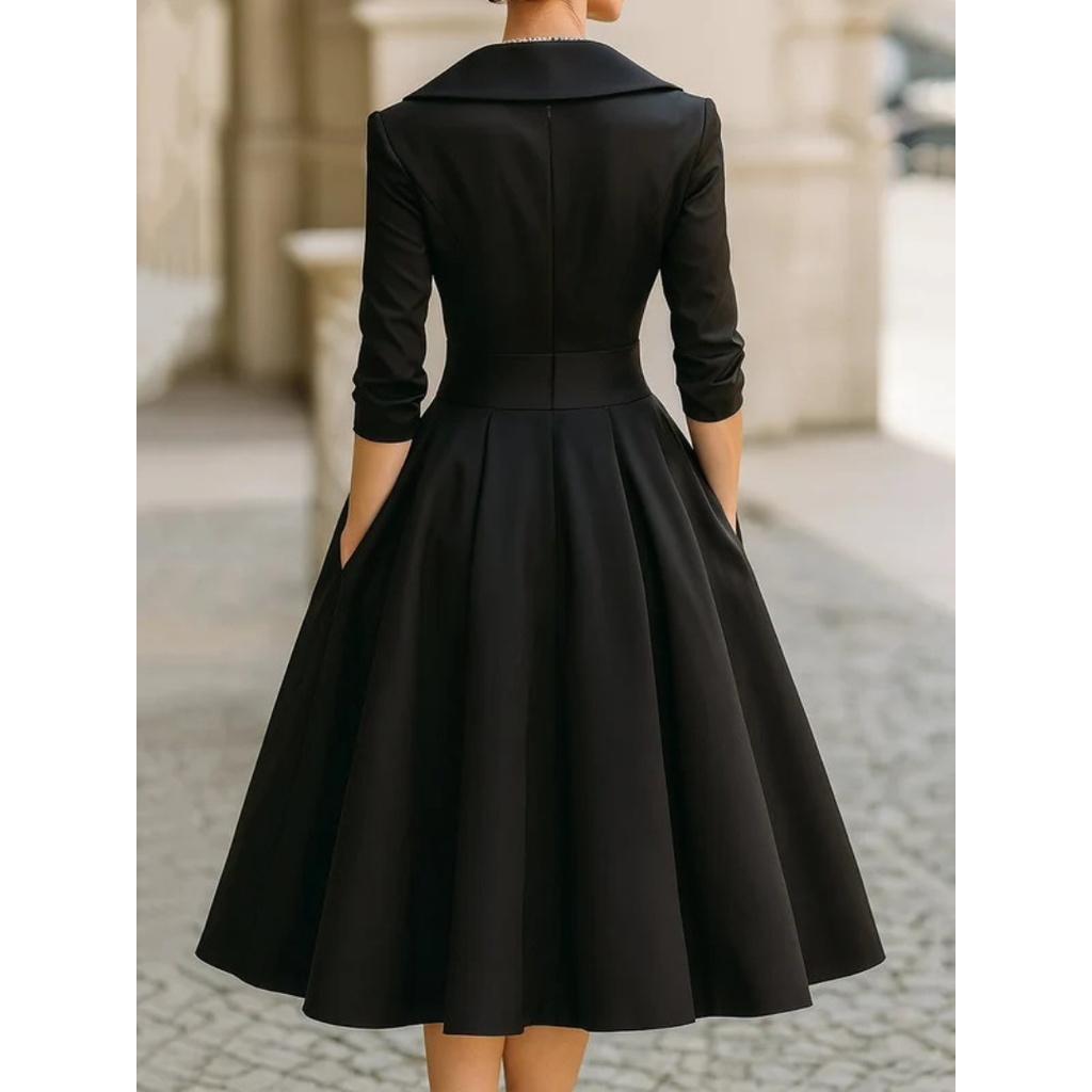Eleonore | Damen Abendkleid mit Wickel stil