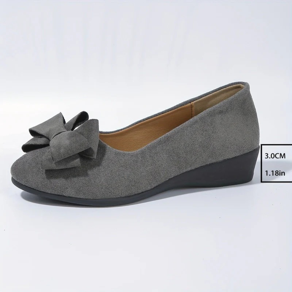 Elfi | Damen Stilvolle Wildleder Ballerinas