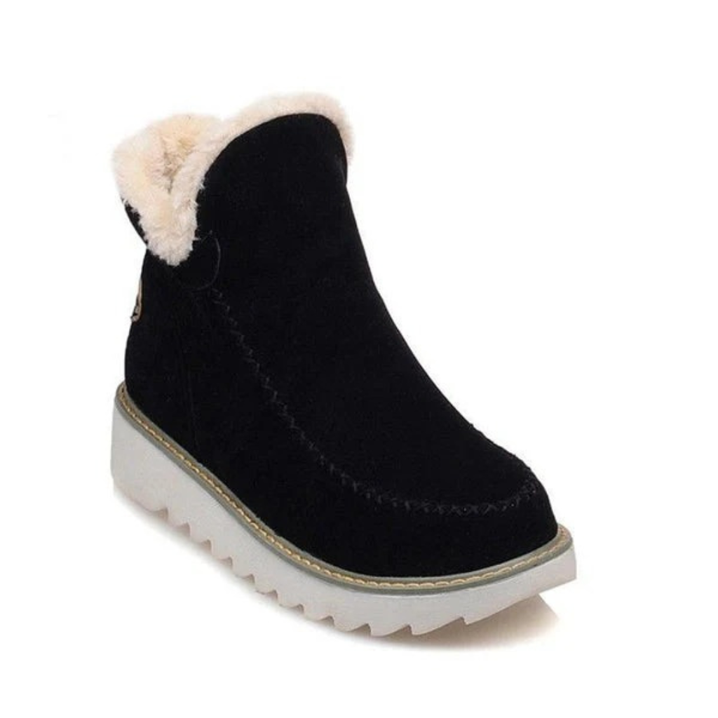 Elfriede | Damen Plateau Stiefeletten mit Moderne Design