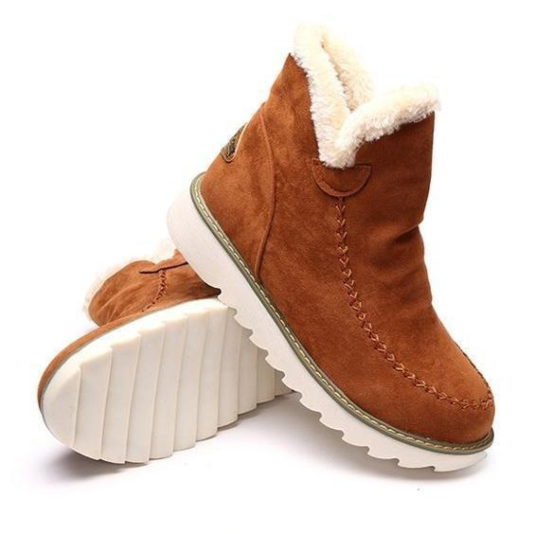 Elfriede | Damen Plateau Stiefeletten mit Moderne Design