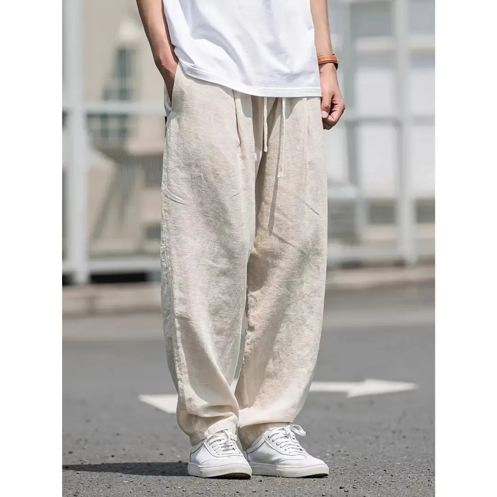 Elian | Herren Hose Leinen Stil