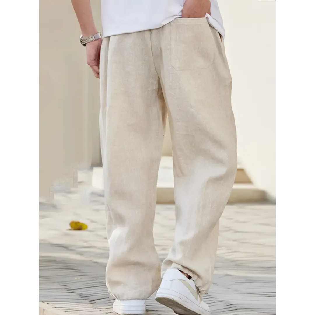 Elian | Herren Hose Leinen Stil