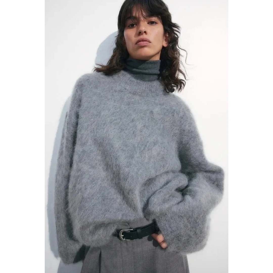 Eliana | Damen Stylischer Strickpullover für Große Größen mit Langarm