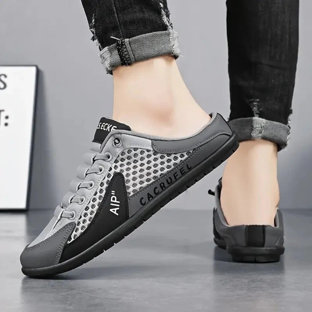 Elias | Herren Komfortable Pantoletten Slip-On Sneaker