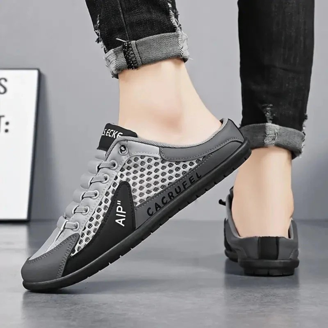 Elias | Herren Komfortable Pantoletten Slip-On Sneaker