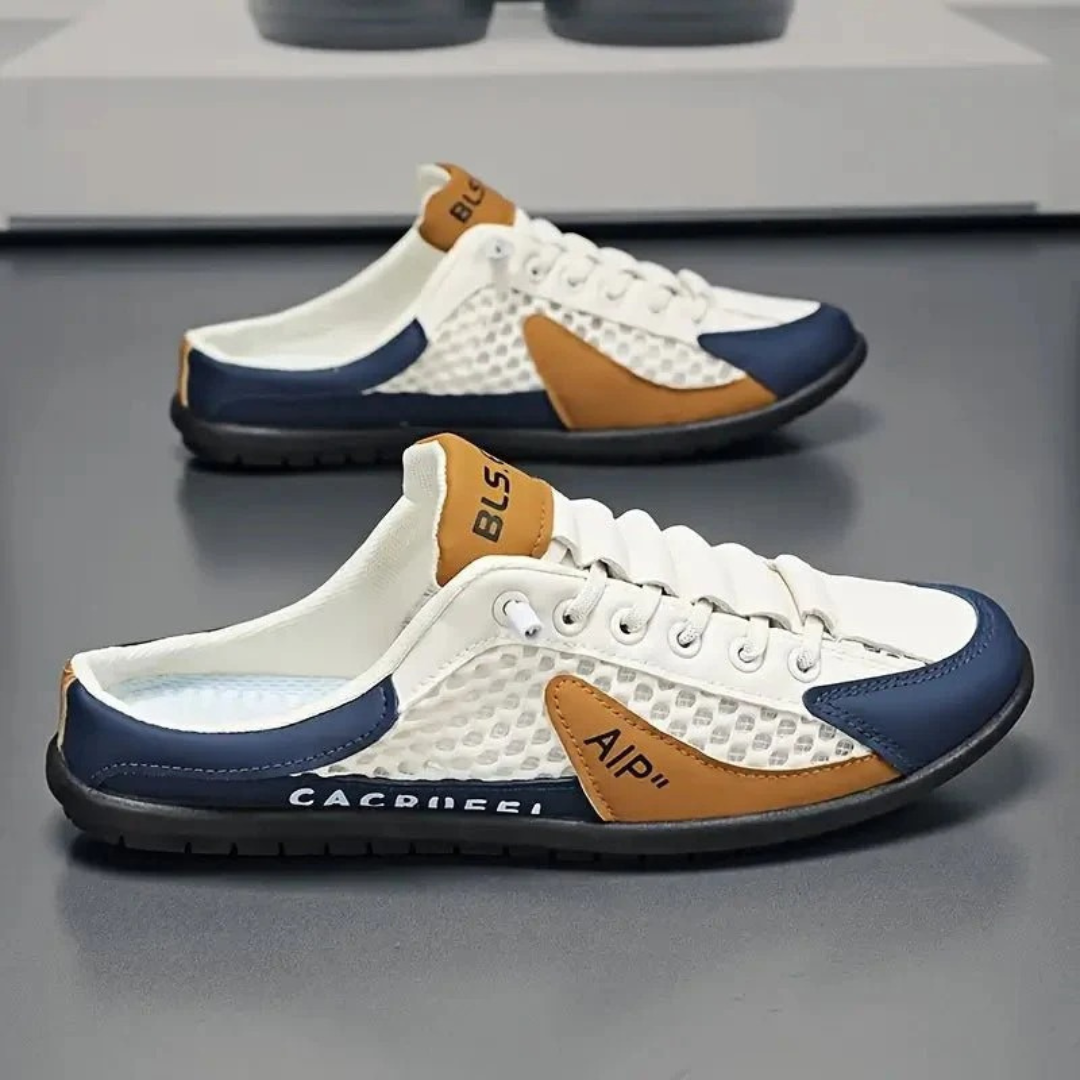 Elias | Herren Komfortable Pantoletten Slip-On Sneaker