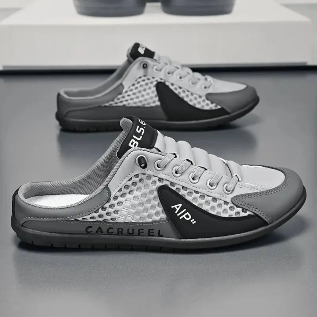 Elias | Herren Komfortable Pantoletten Slip-On Sneaker