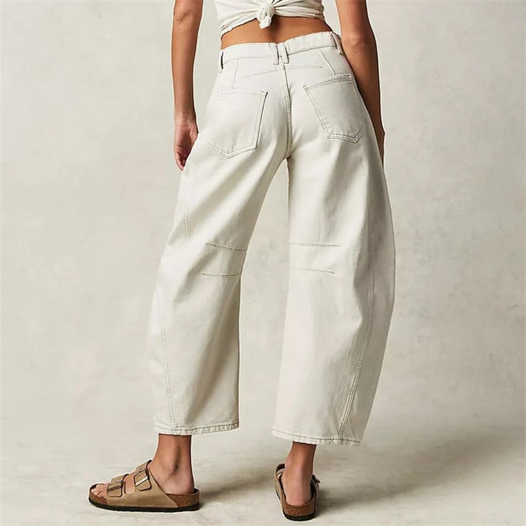 Elisabeth | Damen Moderne Barrel Leg Jeans