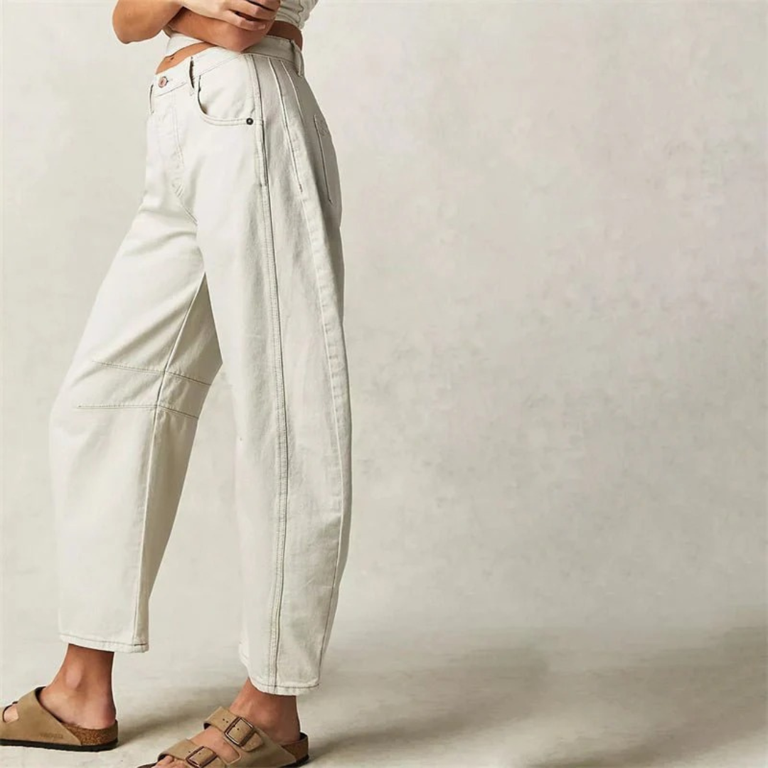 Elisabeth | Damen Moderne Barrel Leg Jeans