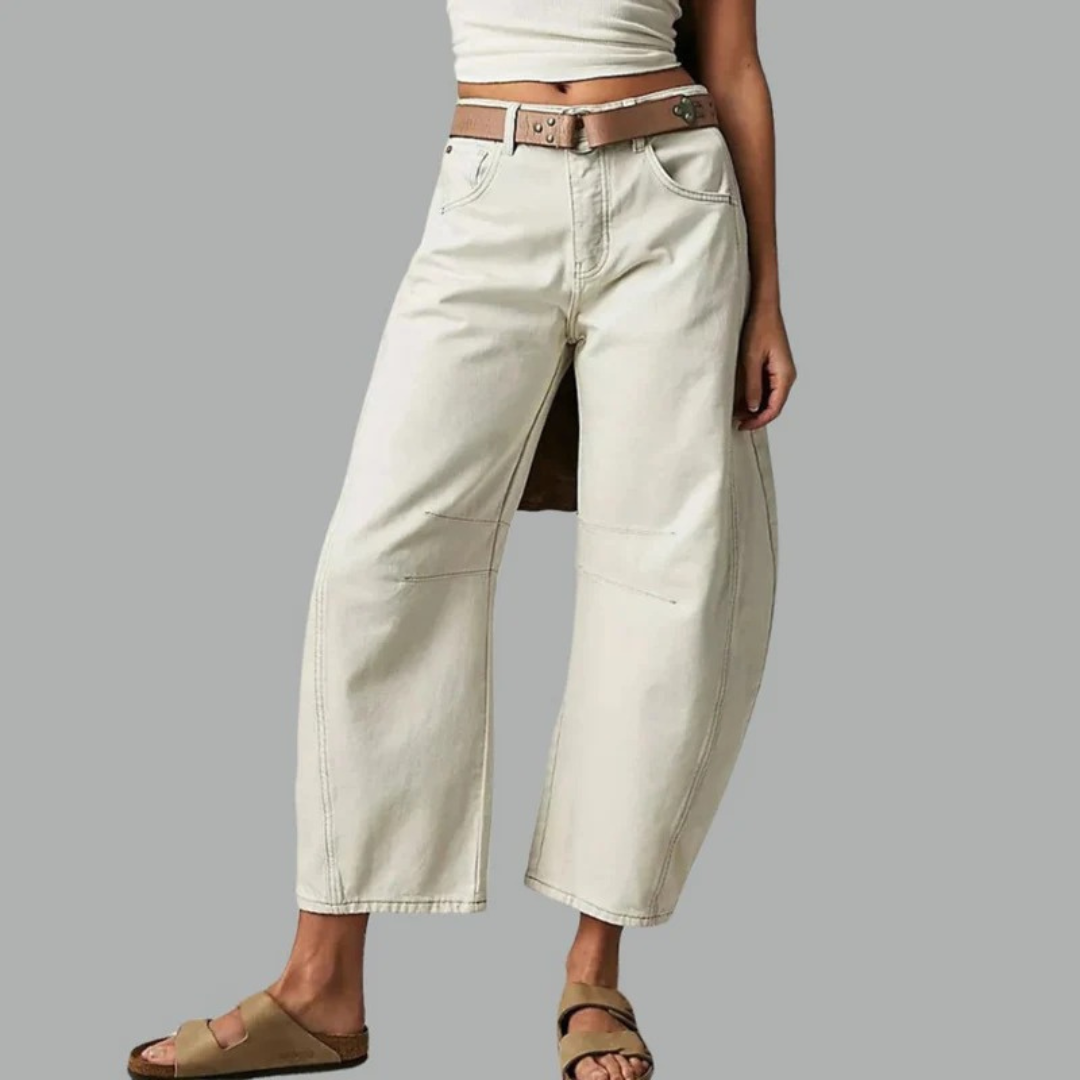 Elisabeth | Damen Moderne Barrel Leg Jeans