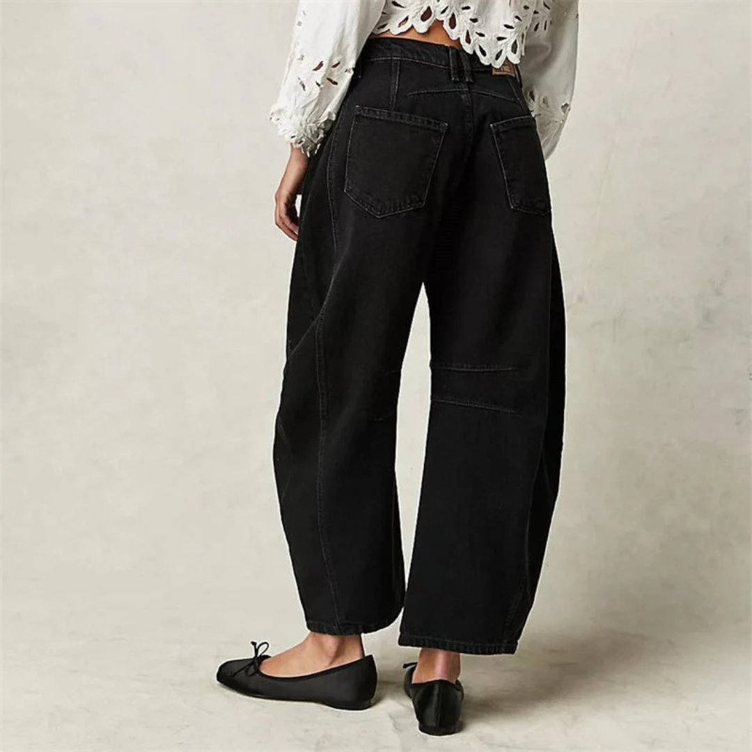 Elisabeth | Damen Moderne Barrel Leg Jeans