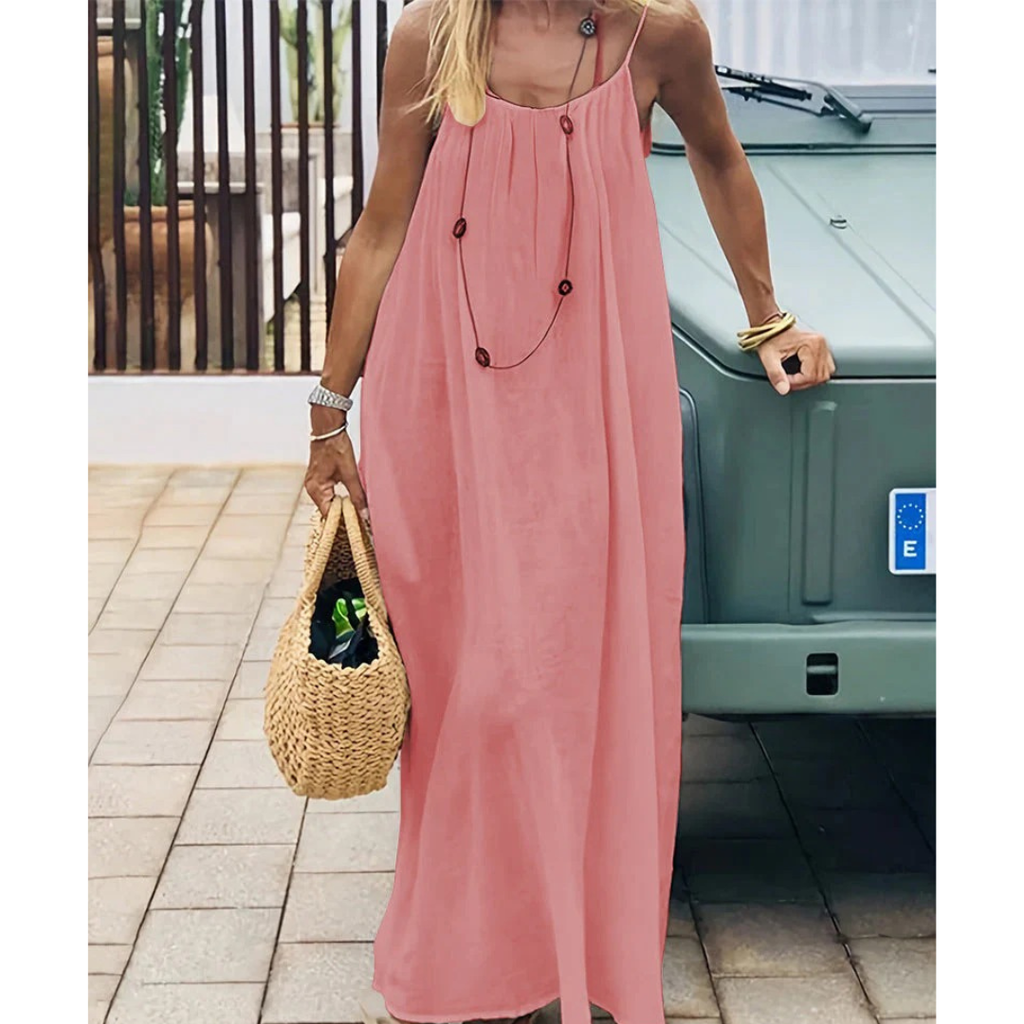 Ella | Damen Sommerkleid aus Leinen