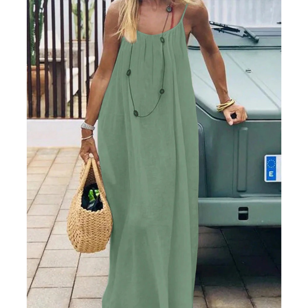 Ella | Damen Sommerkleid aus Leinen