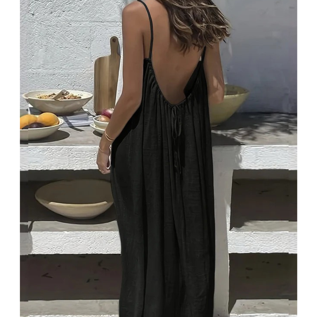 Ella | Damen Sommerkleid aus Leinen