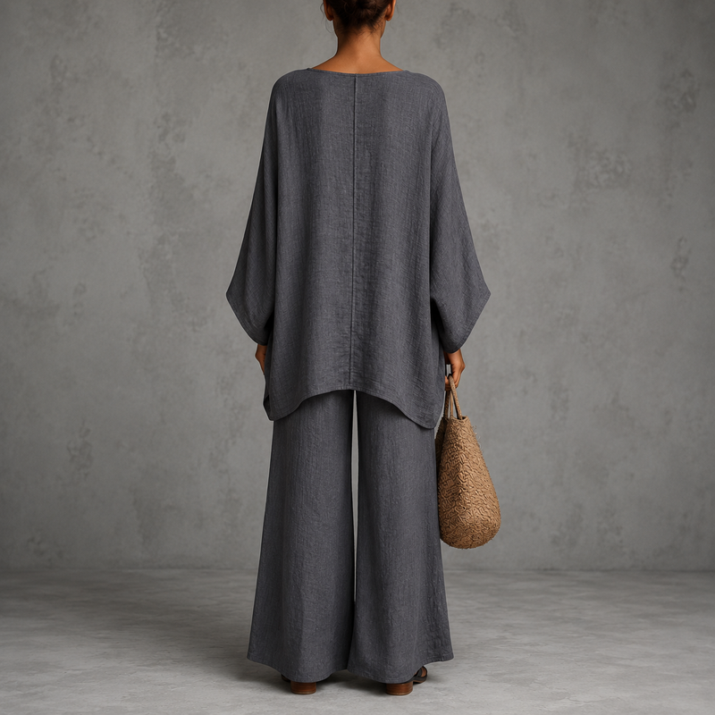 Elsa | Damen Modernes Freizeit Zweiteiler Set
