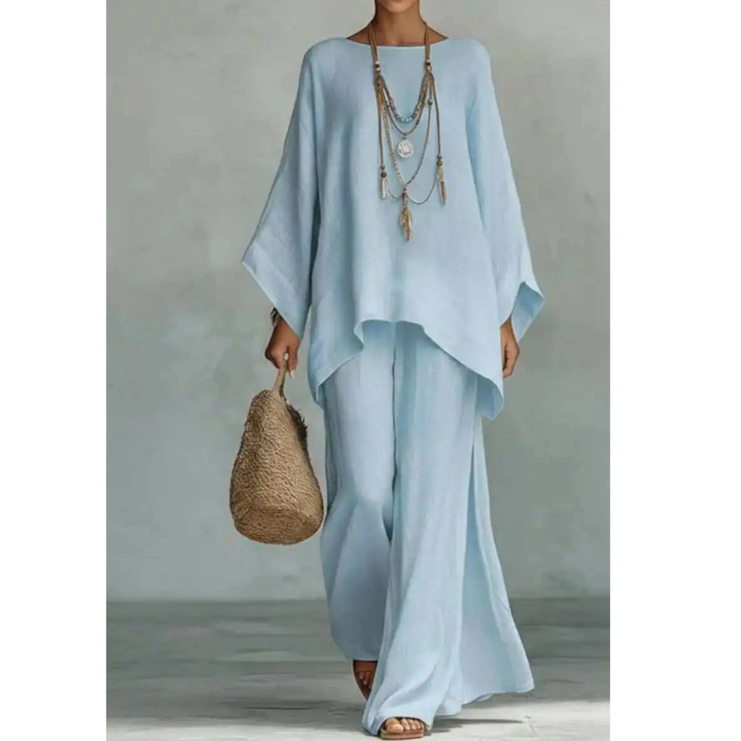 Elsa | Damen Modernes Freizeit Zweiteiler Set