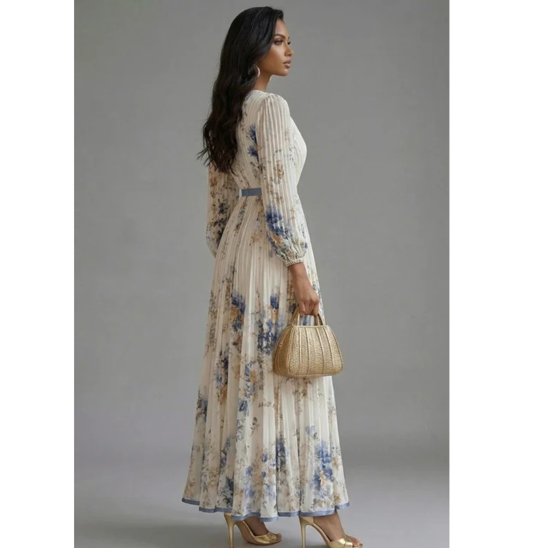 Else | Damen Maxikleid Mit Blumenmuster