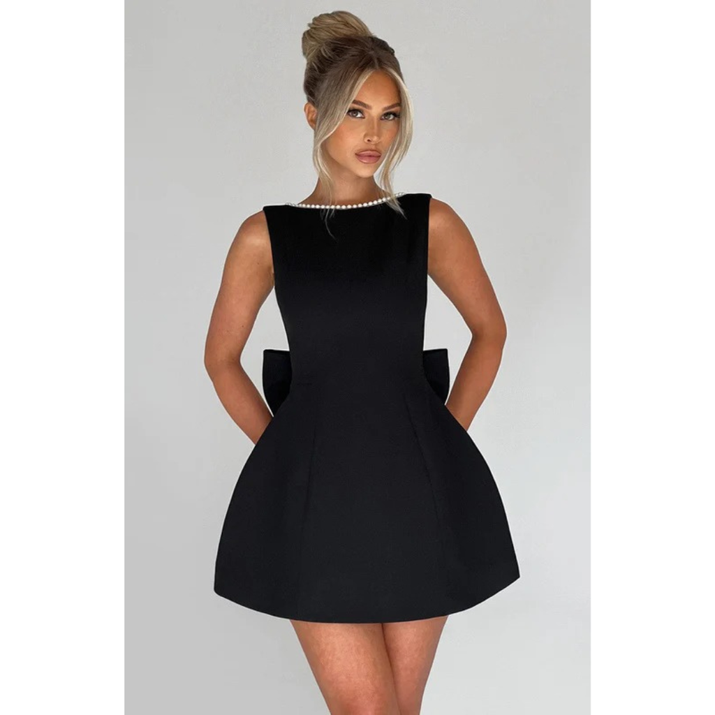 Elva | Damen Mini Kleid Für Hochzeitsgast Struktur Design