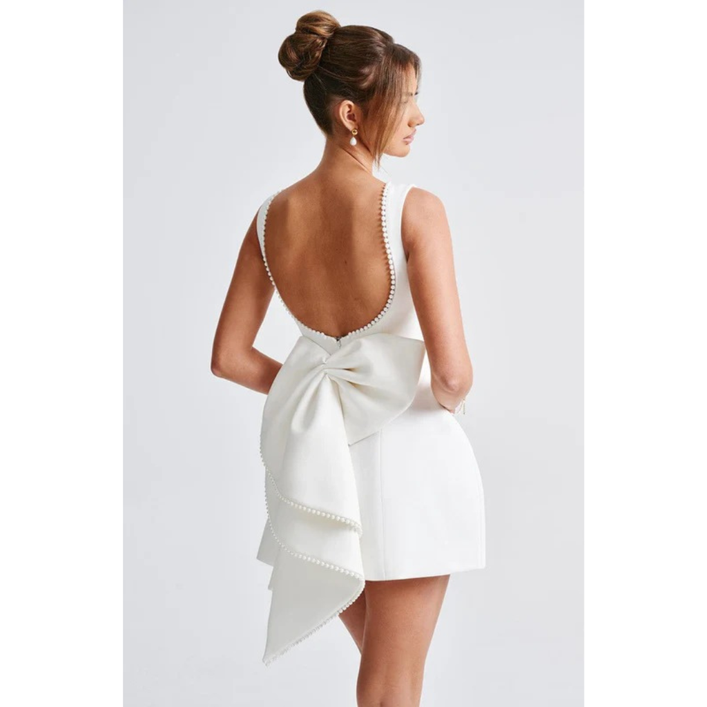 Elva | Damen Mini Kleid Für Hochzeitsgast Struktur Design