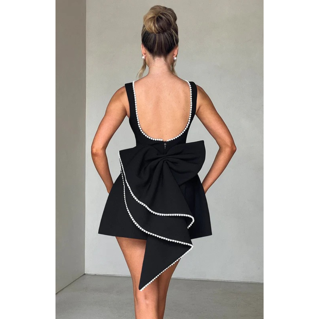 Elva | Damen Mini Kleid Für Hochzeitsgast Struktur Design