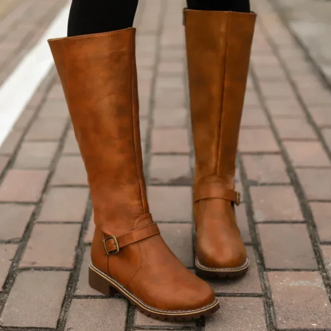 Emilia | Damen Bequeme Orthopädische Stiefel