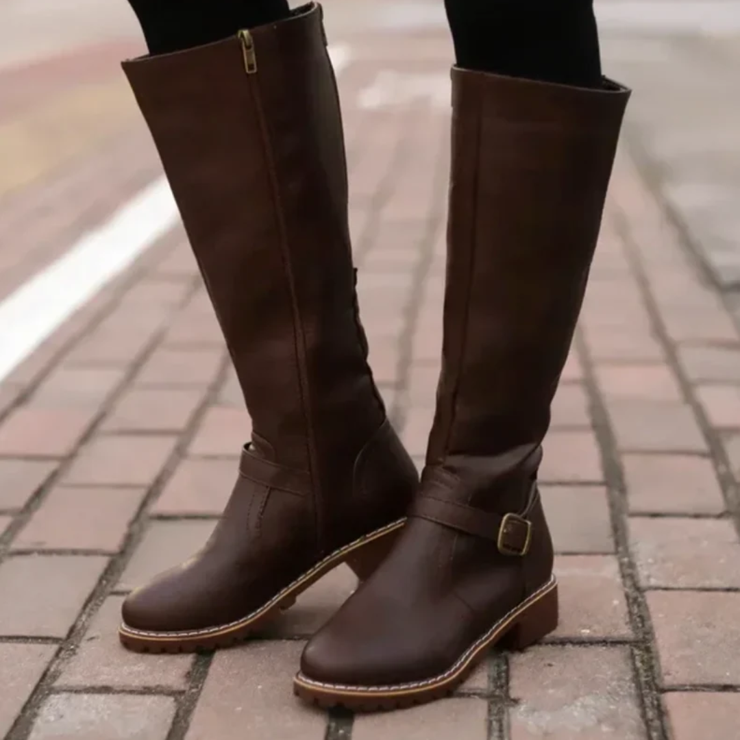 Emilia | Damen Bequeme Orthopädische Stiefel