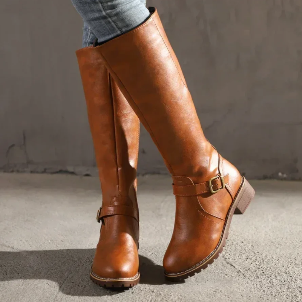Emilia | Damen Bequeme Orthopädische Stiefel