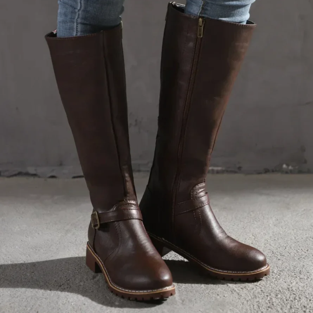 Emilia | Damen Bequeme Orthopädische Stiefel