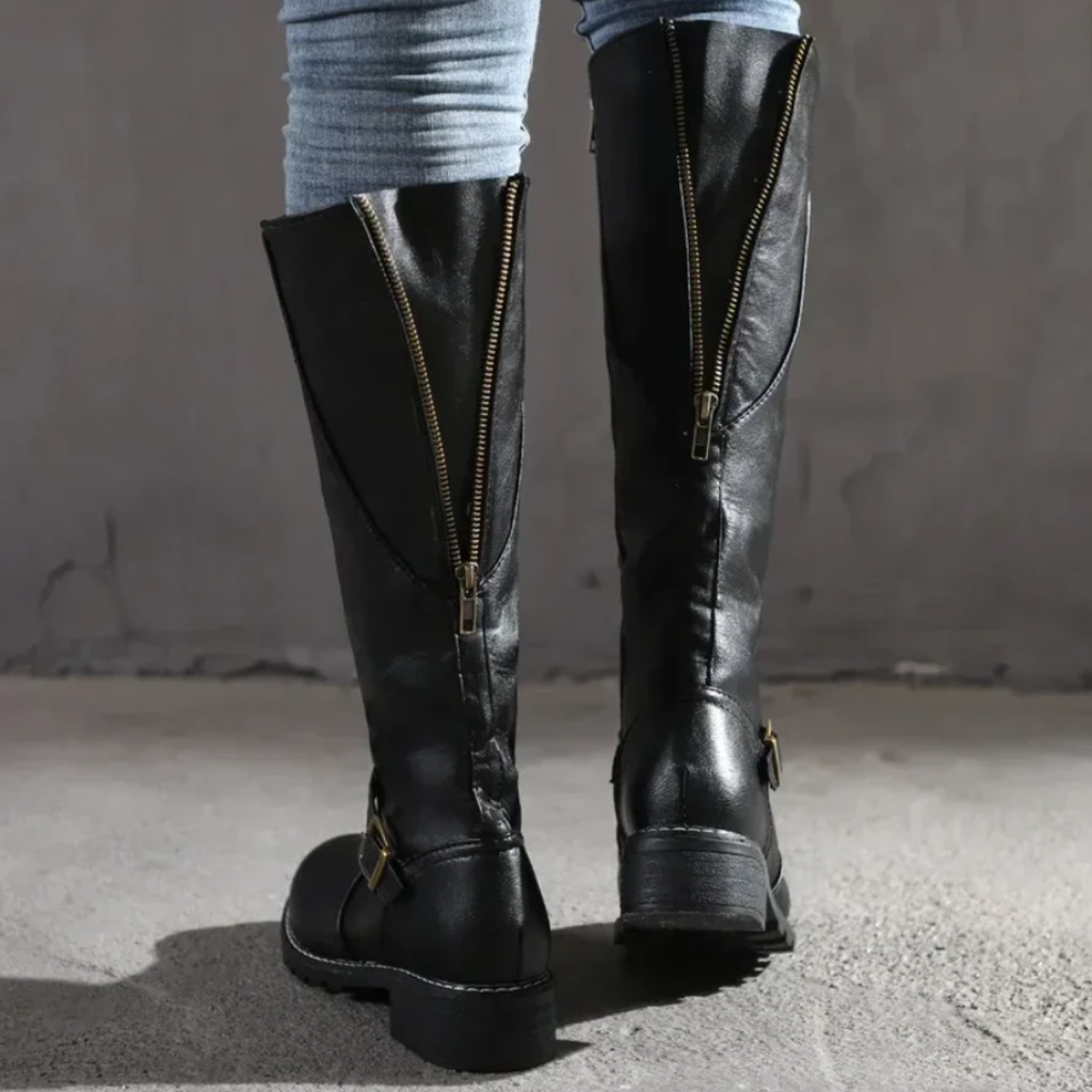 Emilia | Damen Bequeme Orthopädische Stiefel