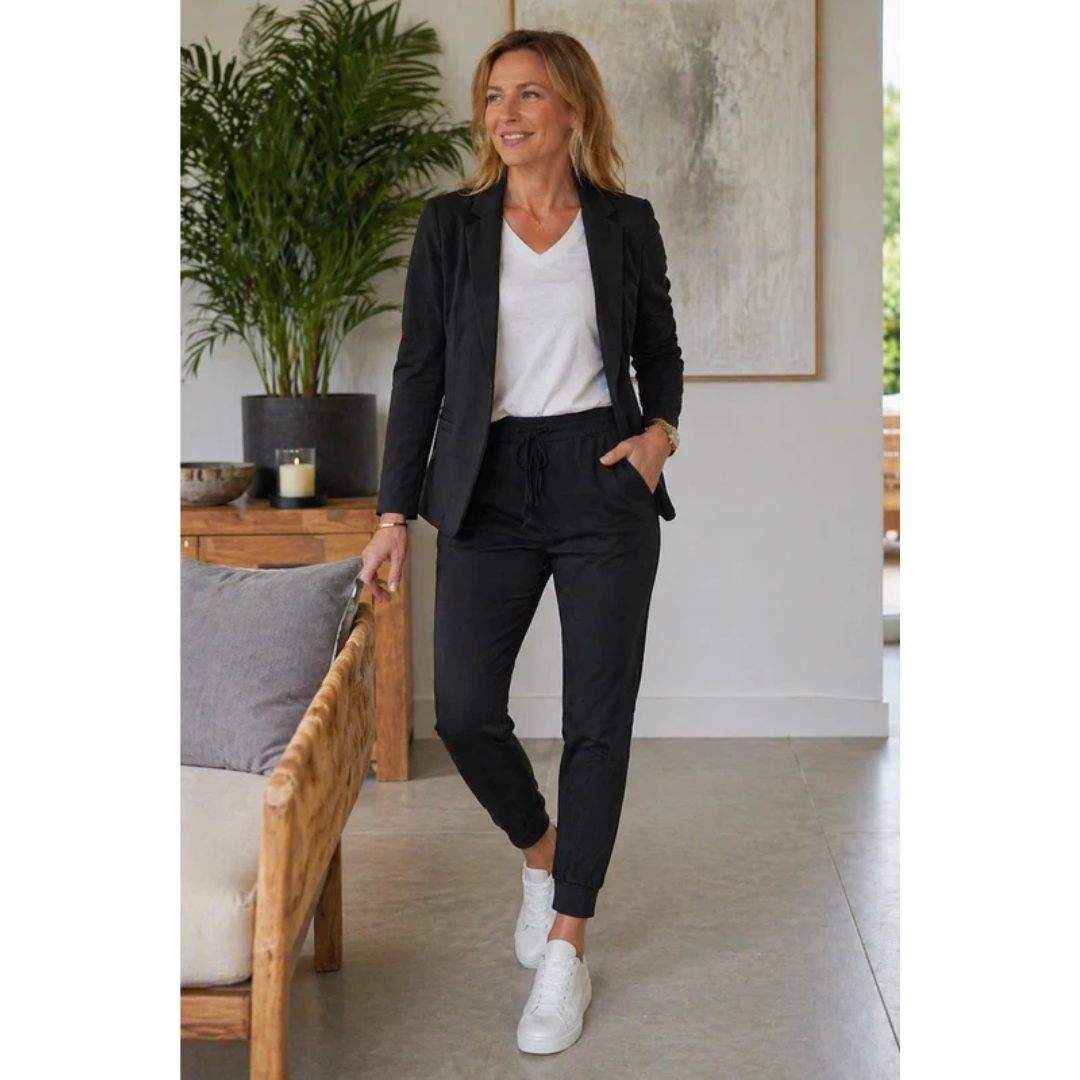 Eva | Damen Hosenanzug mit Blazer und Hose