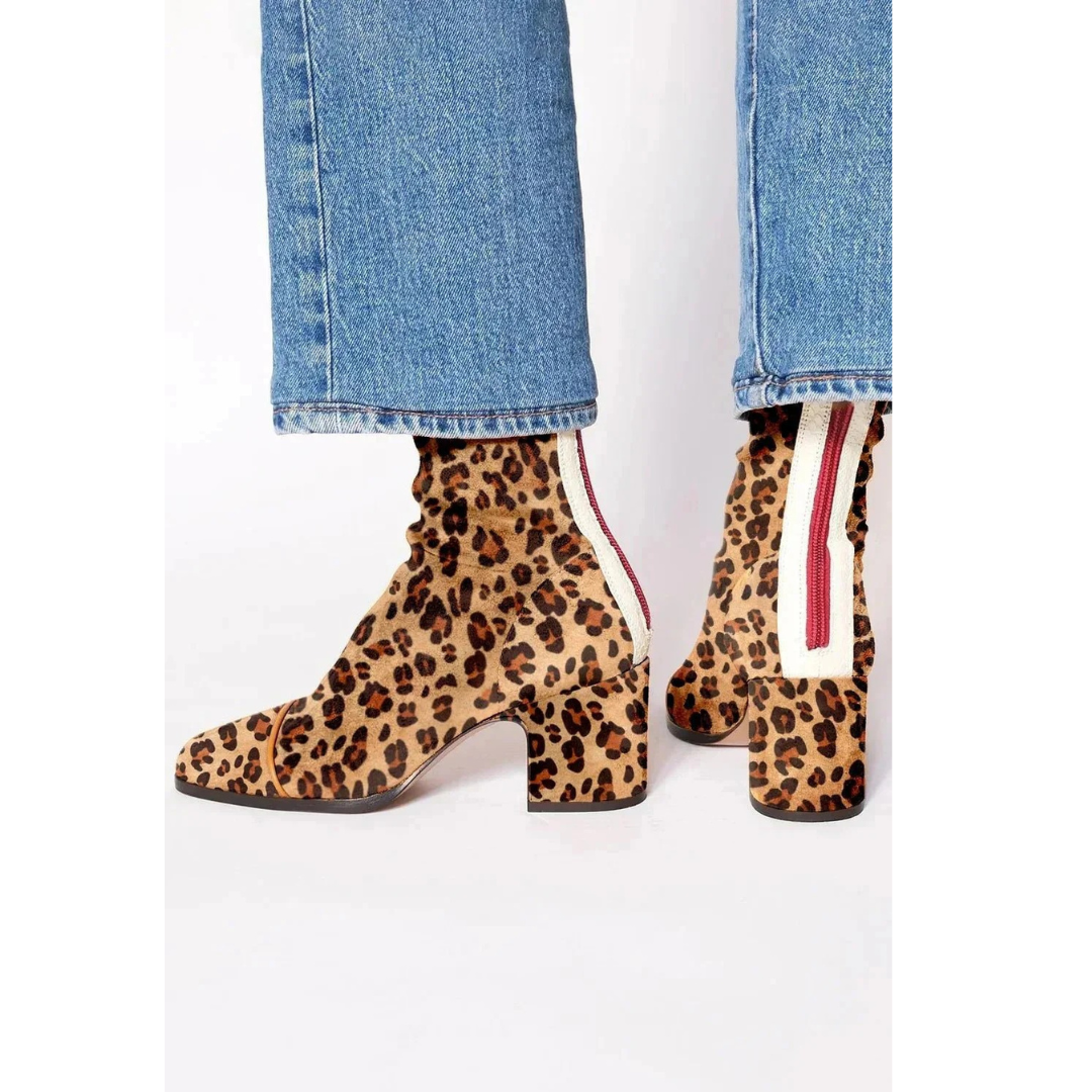 Eva | Damen Komfort Wildleder Stiefeletten