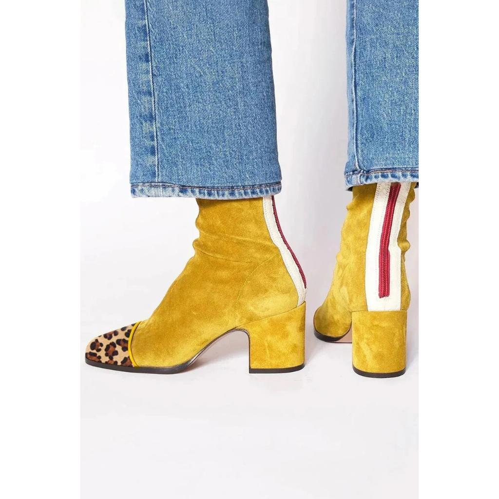Eva | Damen Komfort Wildleder Stiefeletten