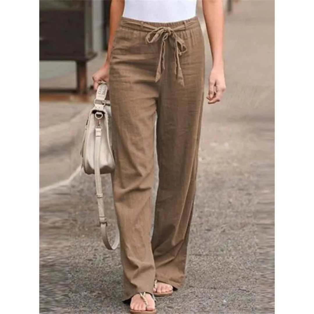 Felizitas | Damen Moderne Palazzo Hose Komfort