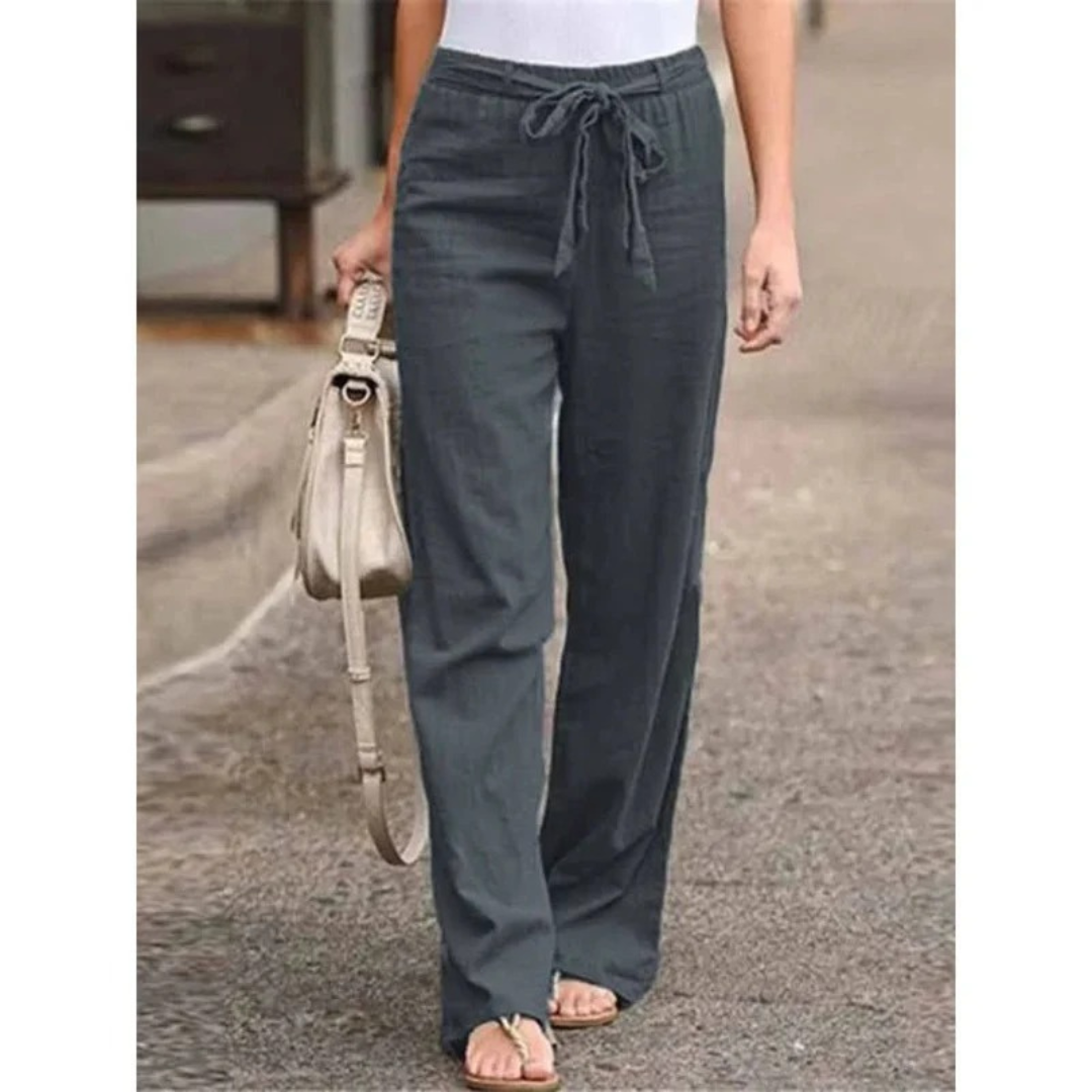 Felizitas | Damen Moderne Palazzo Hose Komfort
