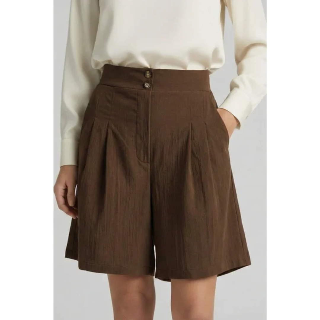 Fenja | Damen Shorts Mit Hoher Taille Für Strand