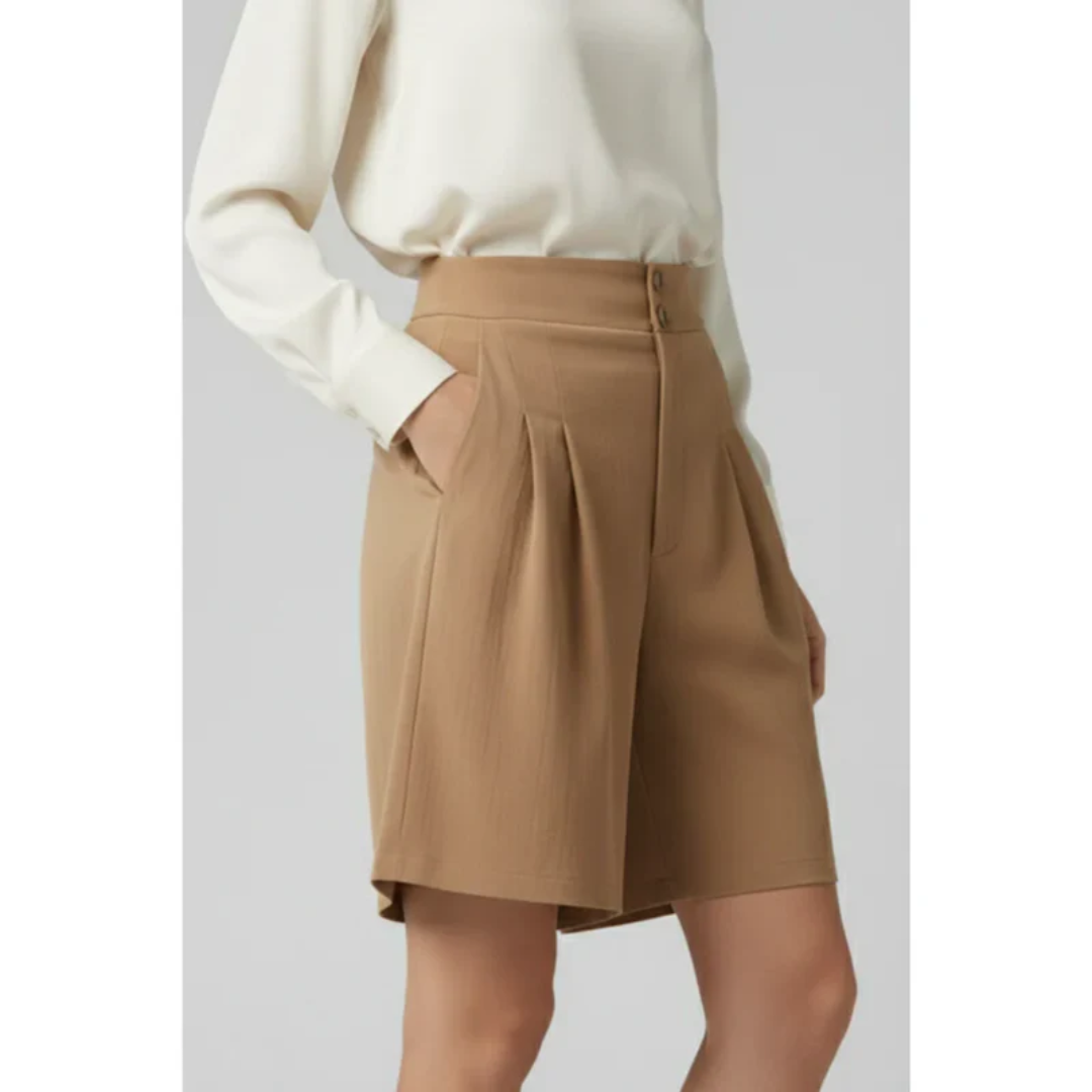 Fenja | Damen Shorts Mit Hoher Taille Für Strand