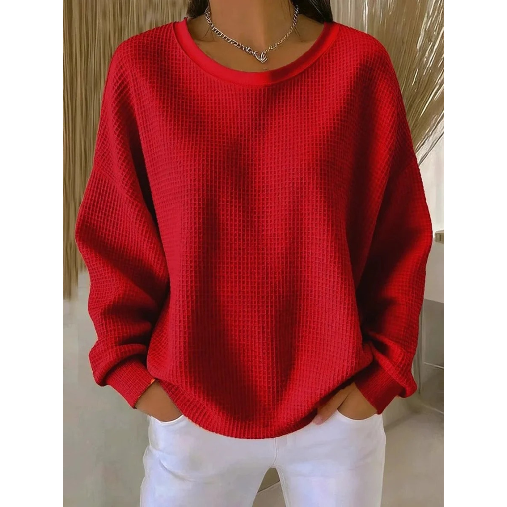 Finja | Damen Oversize Pullover Strickpullover