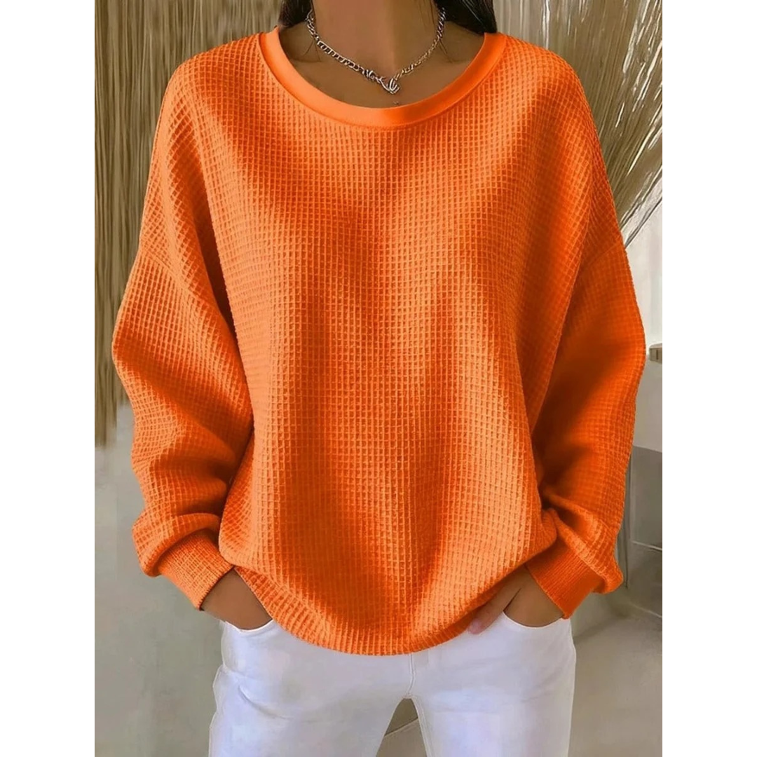 Finja | Damen Oversize Pullover Strickpullover