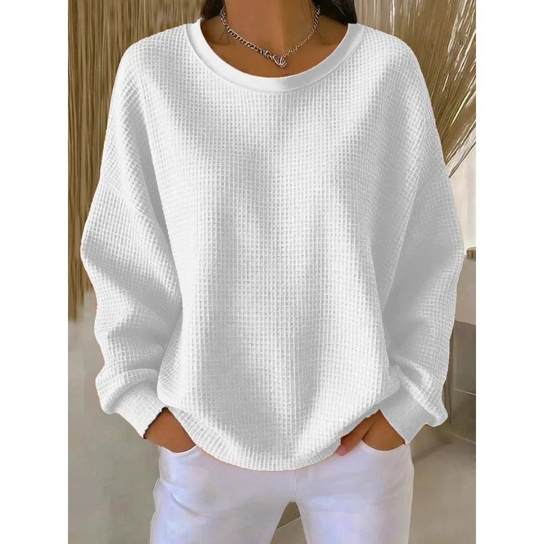 Finja | Damen Oversize Pullover Strickpullover